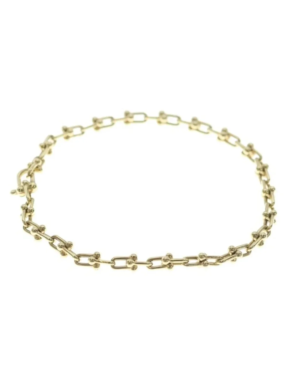 Tiffany & Co 18k Yellow Gold Micro Link Bracelet